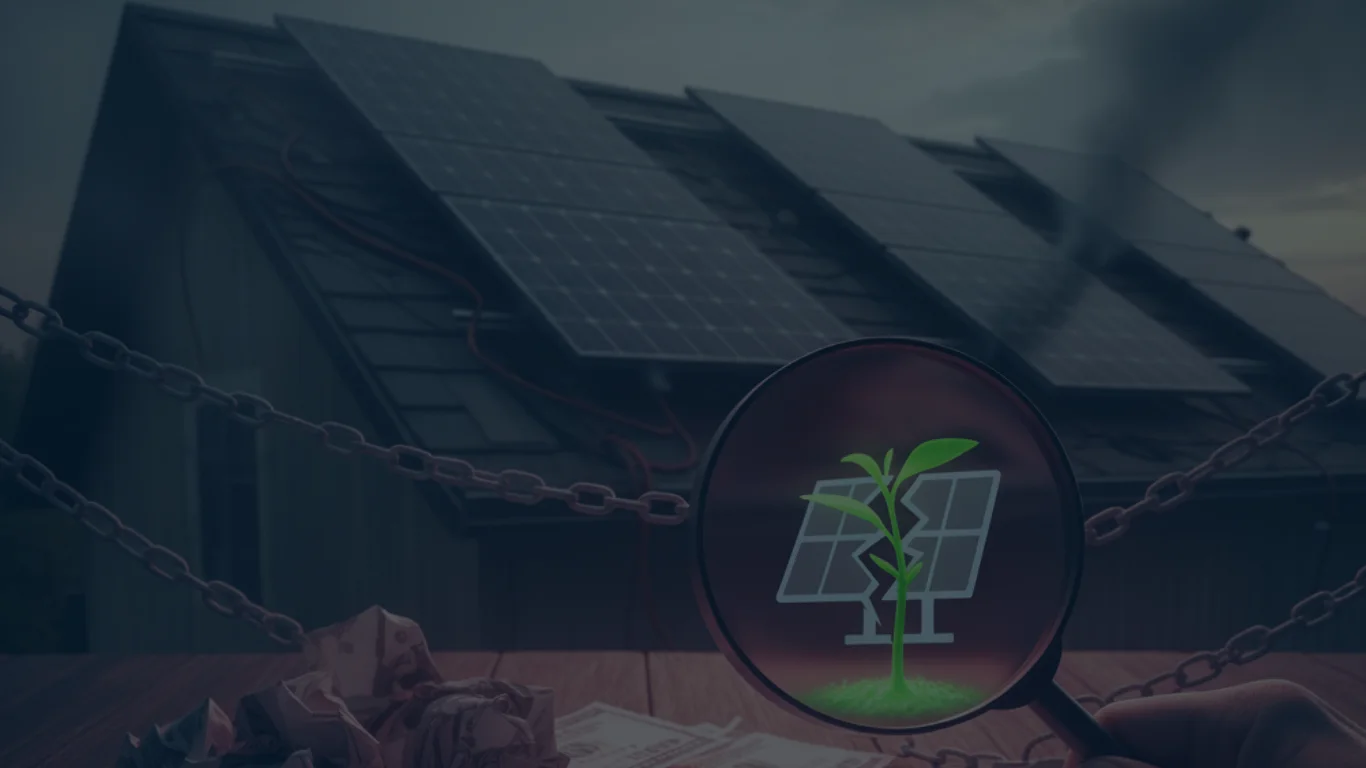When ‘Going Green’ Leaves You in the Red: How Solar Panel Fraud Can Destroy Your Credit and Finances