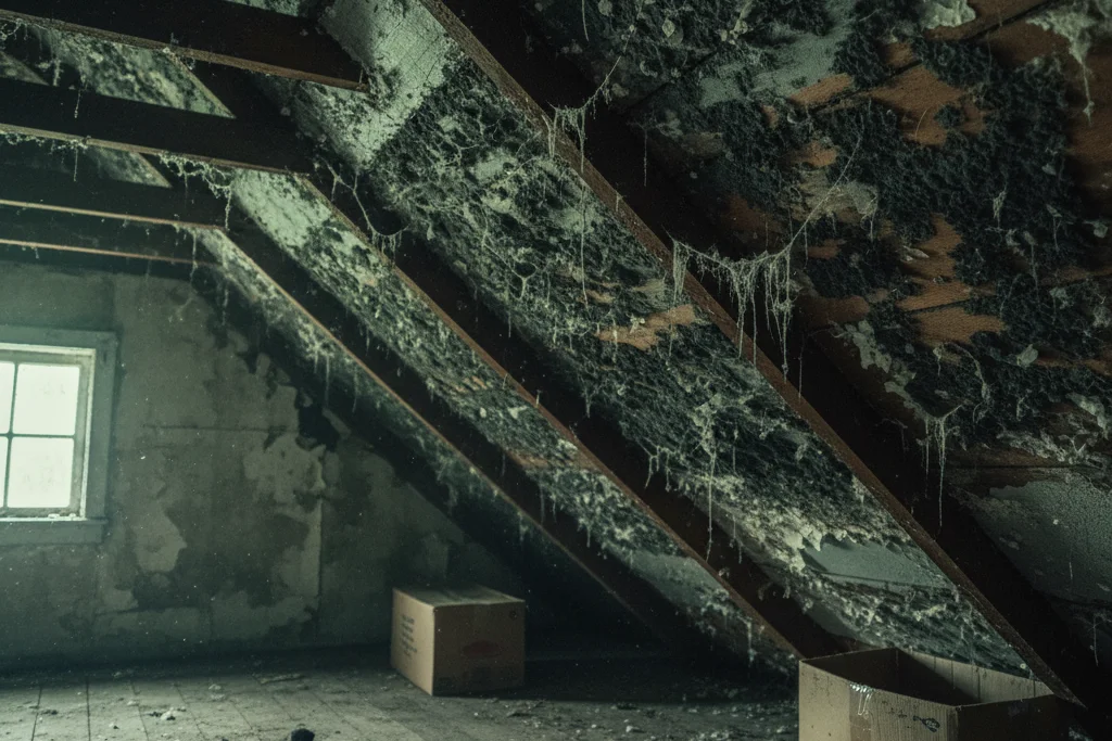 Why Is There Mold in My Attic After Solar Panel Installation?